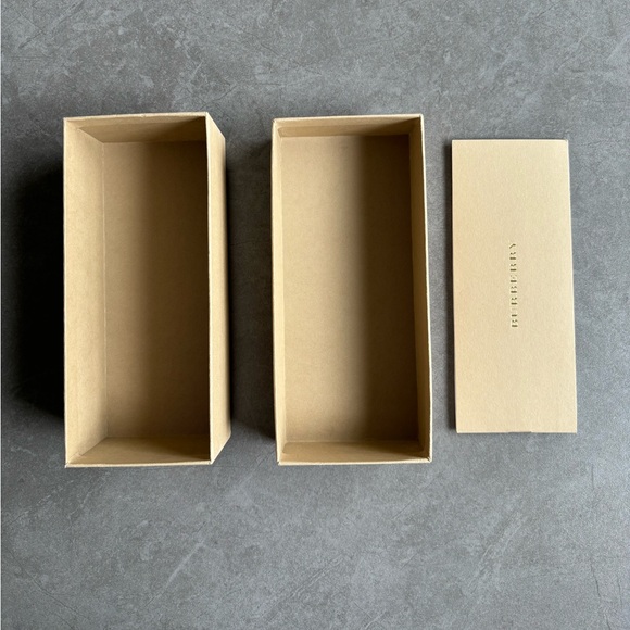 Burberry Empty Sunglasses Box with Care Booklet - Picture 4 of 8